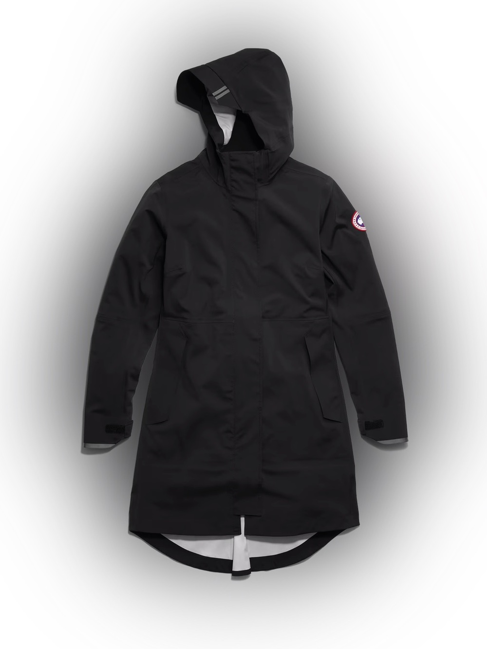 Canada Goose Salida Jacket Black Size S raincoat with hood - Picture 4 of 11